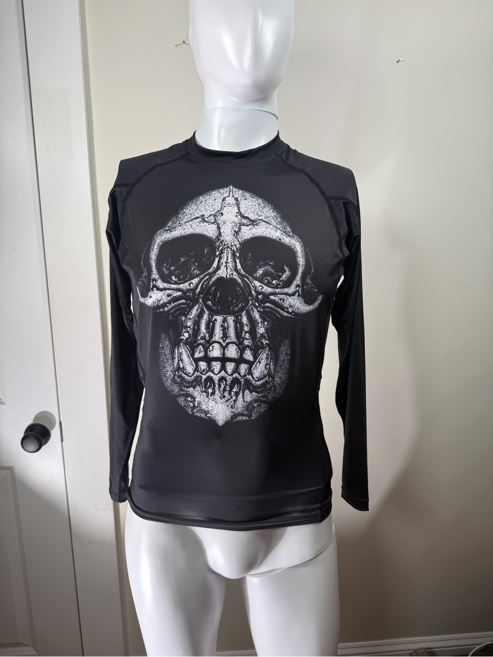 💀 ONNIT Skull BJJ MMA Rash Guard 🥋 Long Sleeve Men’s M 🔥